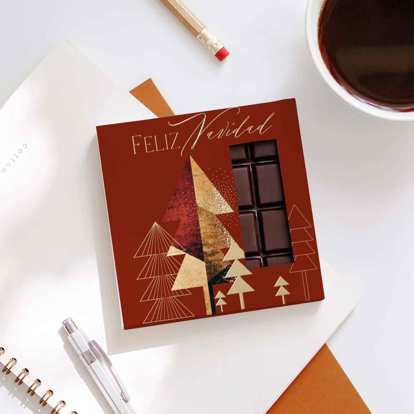 Felicitaciones con chocolate