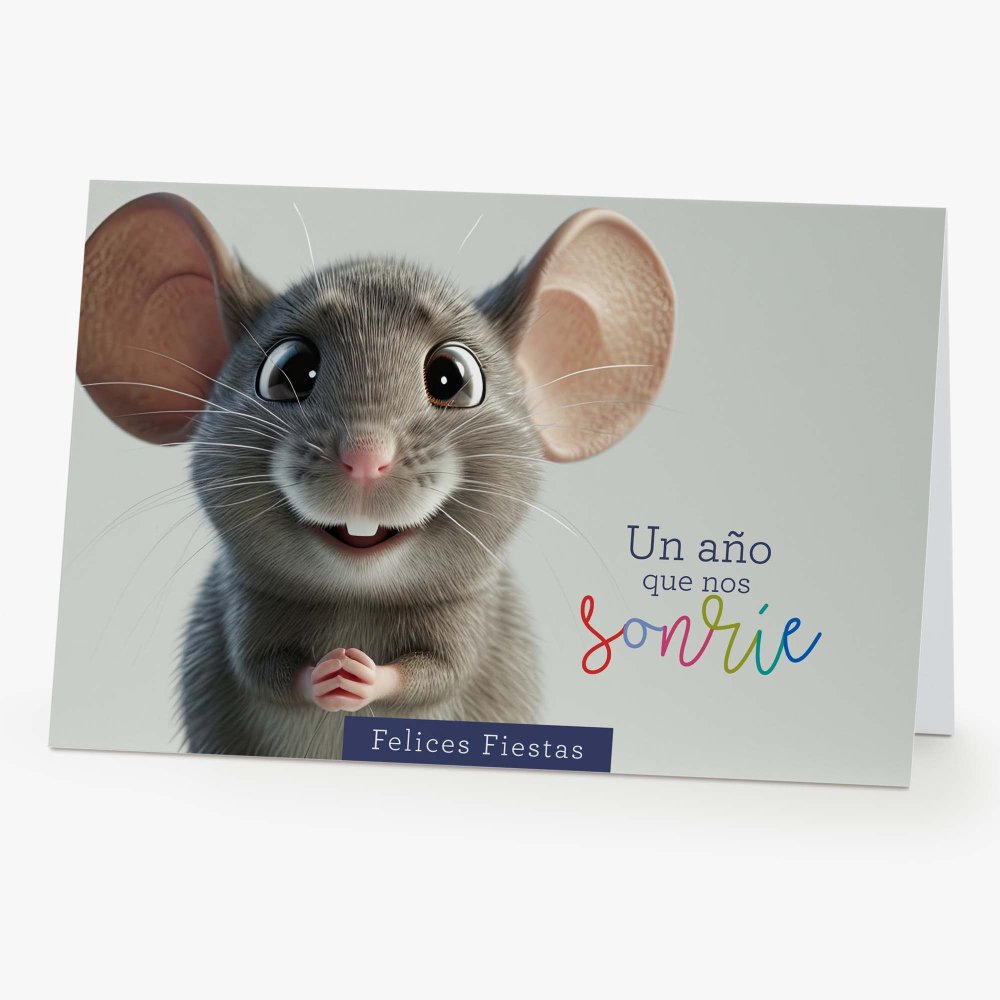 Smiling mouse