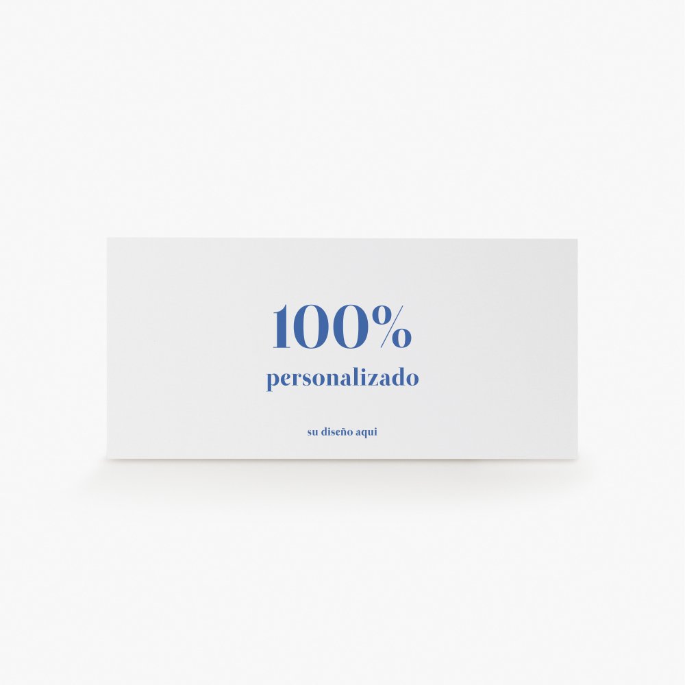 100% personalizado