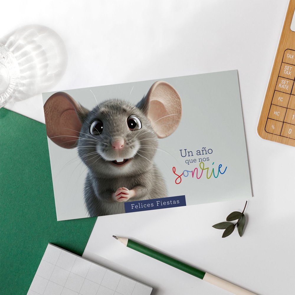 Smiling mouse