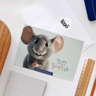 Smiling mouse