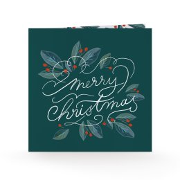 Christmas calligraphy